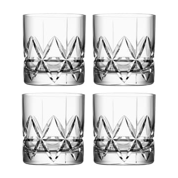 Peak old fashioned glass 4-stk. - 25 cl - Orrefors