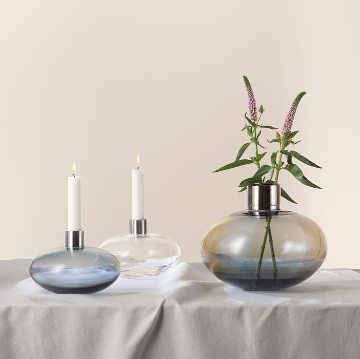 Pluto vase Ø23,5 cm, Klar Orrefors