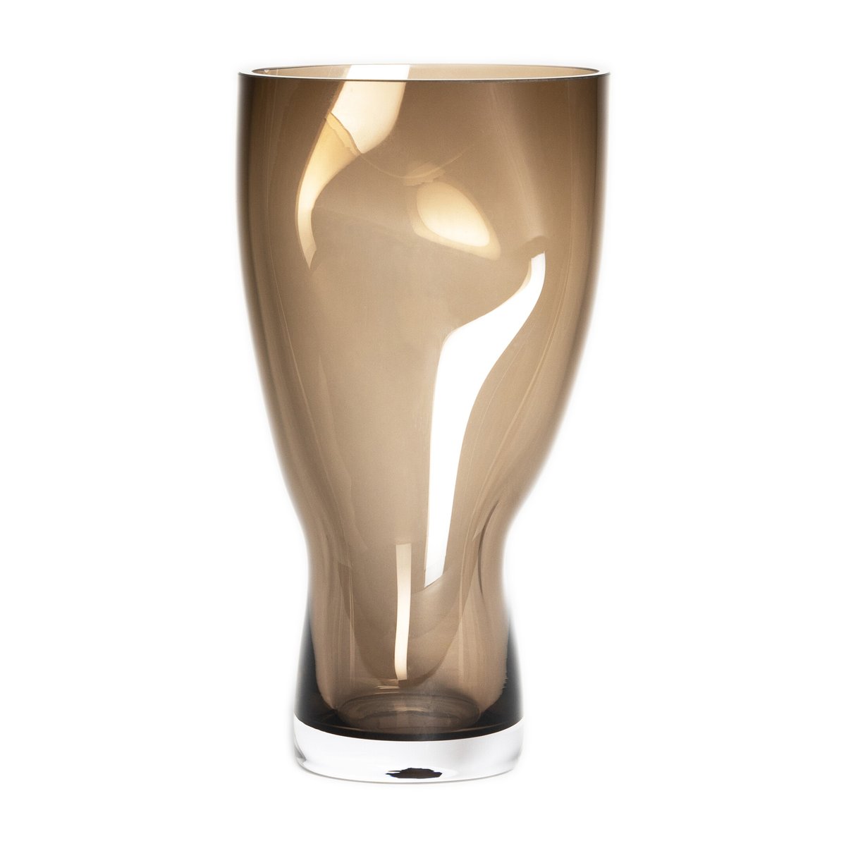 Bilde av Orrefors Squeeze vase 23 cm Brun