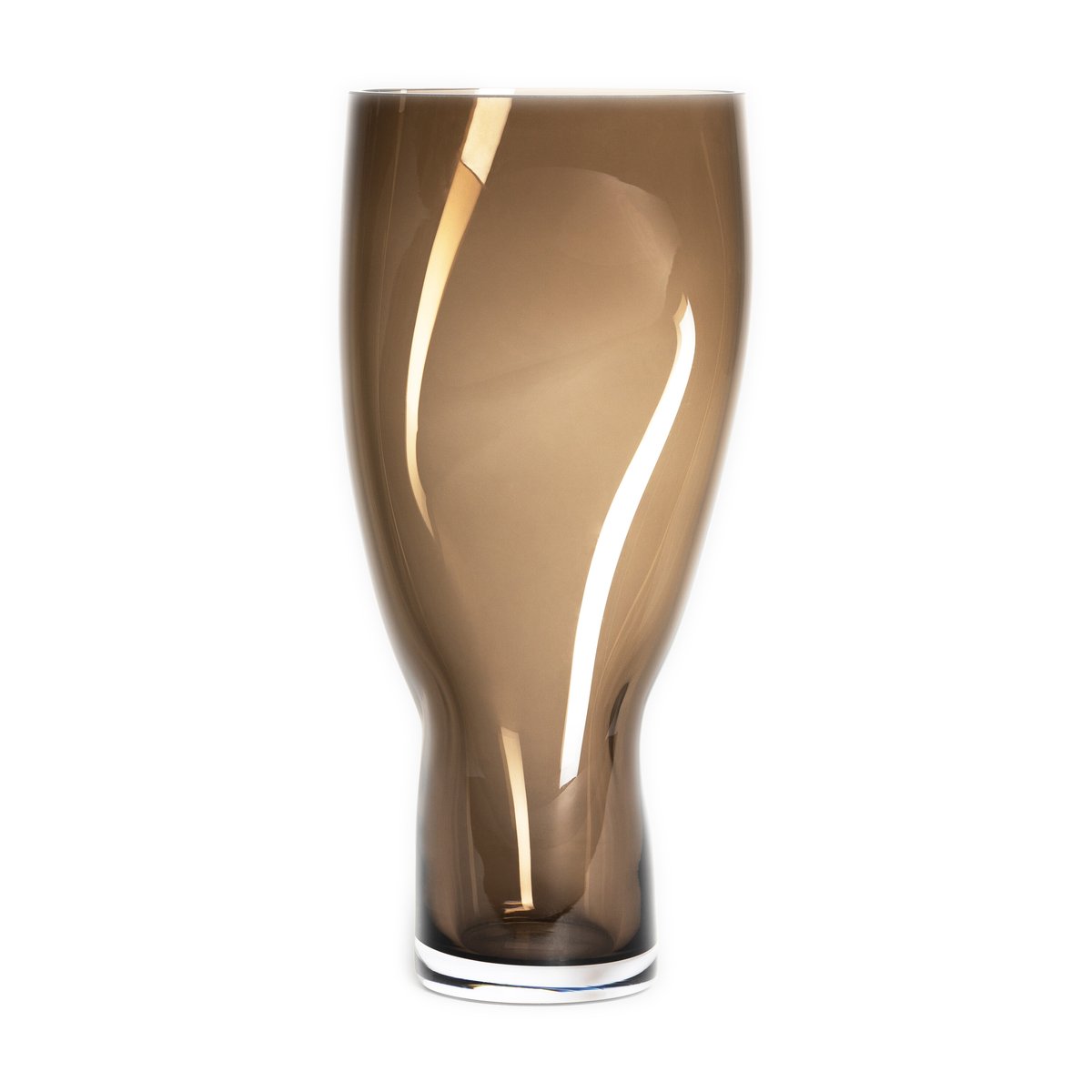 Bilde av Orrefors Squeeze vase 34 cm Brun