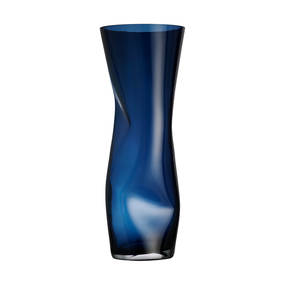 Bilde av Orrefors Squeeze vase Midnight blue