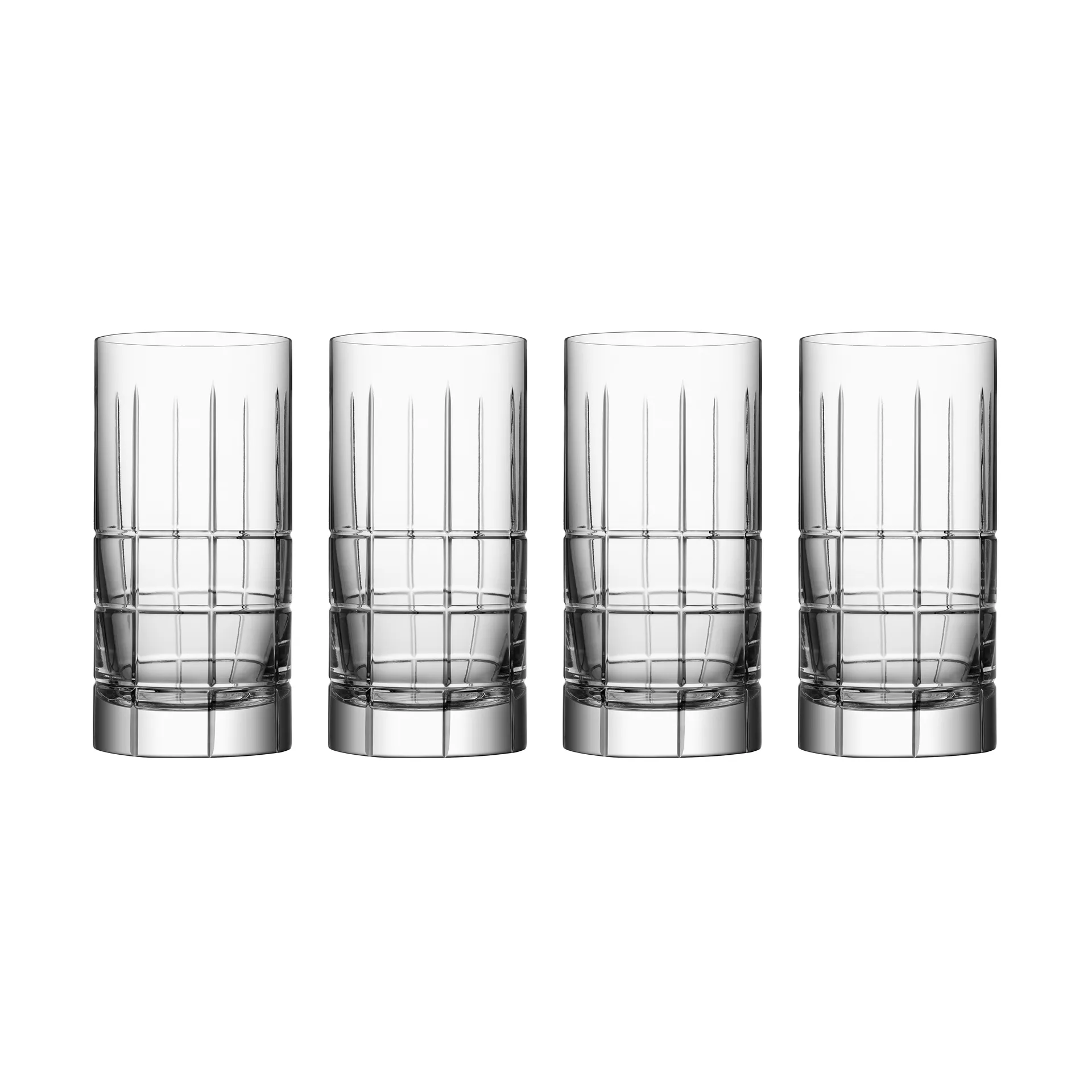 Street highball glass 45 cl 4-pakning, Klar Orrefors