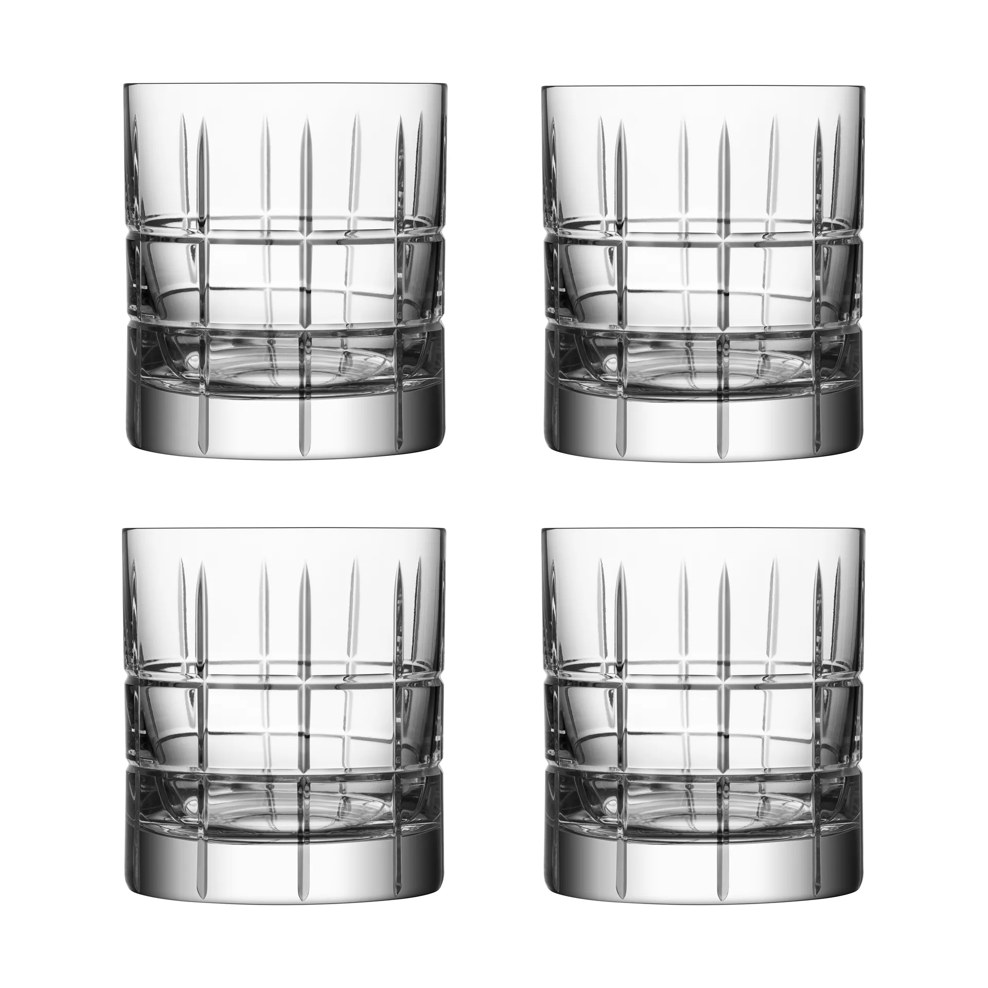 Street Old Fashioned glass 27 cl 4-pakning, Klar Orrefors