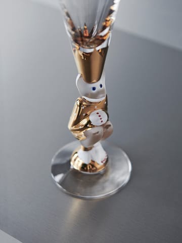The Sparkling Devil champagneglass 19 cl - Gull - Orrefors