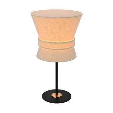 Bow bordlampe - Svart-cream white, liten 50 cm - Örsjö Belysning