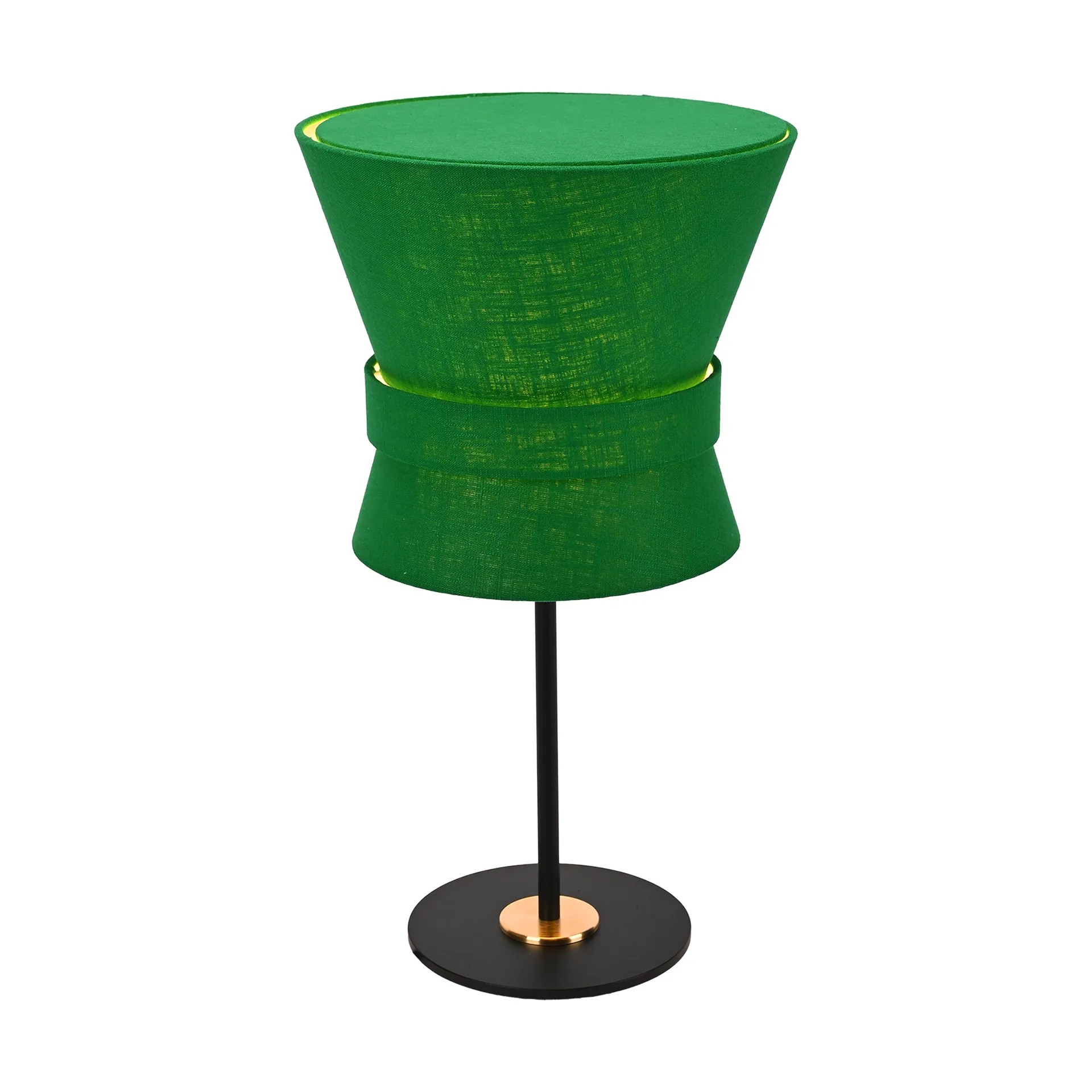 Bow bordlampe, Svart-emerald green, liten 50 cm Örsjö Belysning