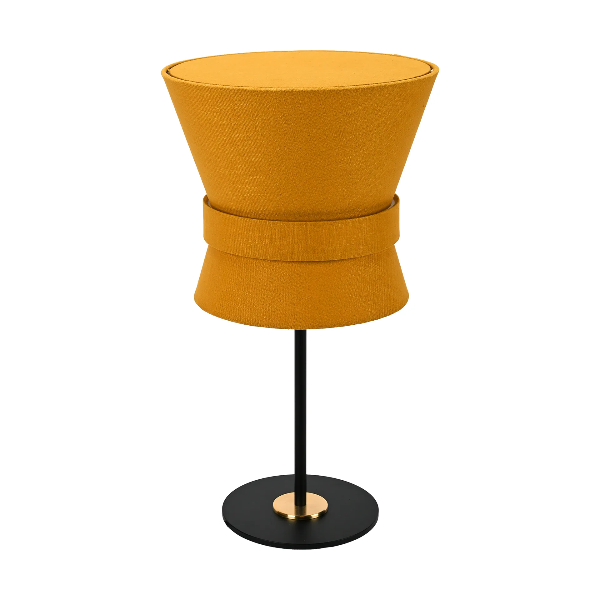 Bow bordlampe, Svart-yellow ochre, liten 50 cm Örsjö Belysning