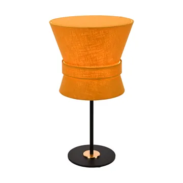 Bow bordlampe - Svart-yellow ochre, liten 50 cm - Örsjö Belysning