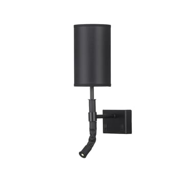 Butler vegglampe fast montering - sort - Örsjö Belysning