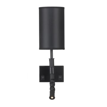 Butler vegglampe - svart - Örsjö Belysning
