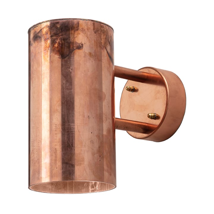 C627 small utendørslampe, vegg - Kobber - Örsjö Belysning