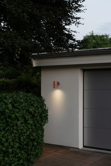 C627 small utendørslampe, vegg - Kobber - Örsjö Belysning