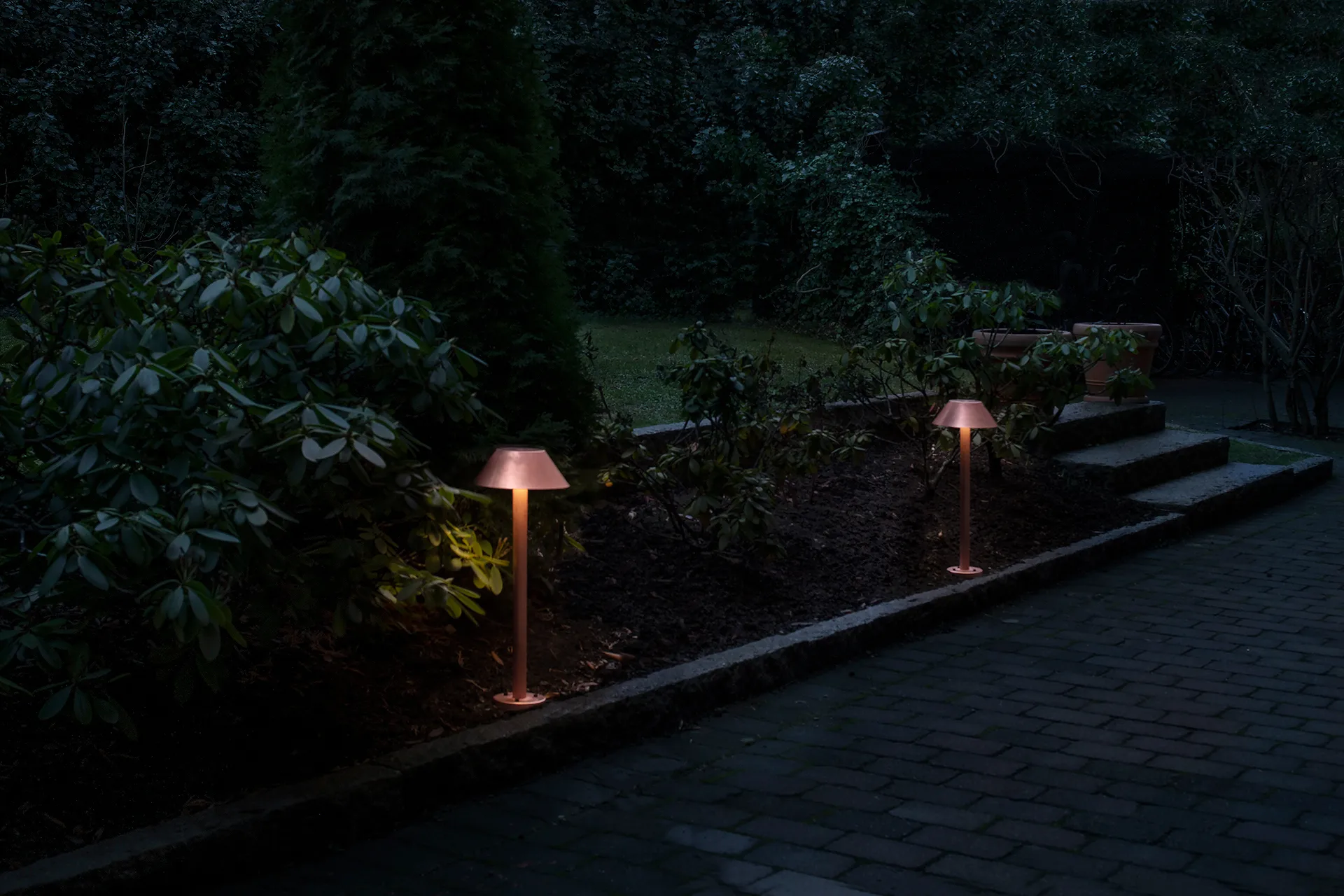 Cake High utendørslampe, Kobber Örsjö Belysning