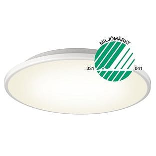 Disc taklampe - svart - hvitt opalglass - Örsjö Belysning