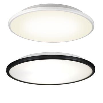 Disc taklampe - svart - hvitt opalglass - Örsjö Belysning