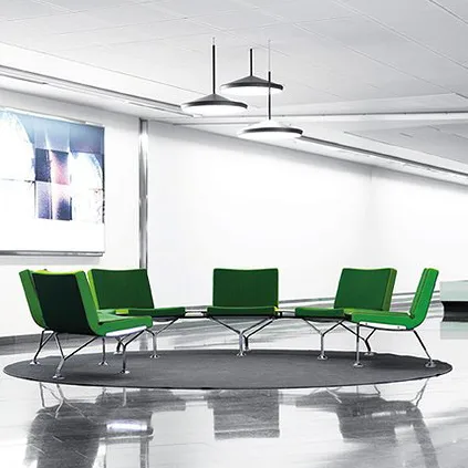 Ginko taklampe, svart Örsjö Belysning