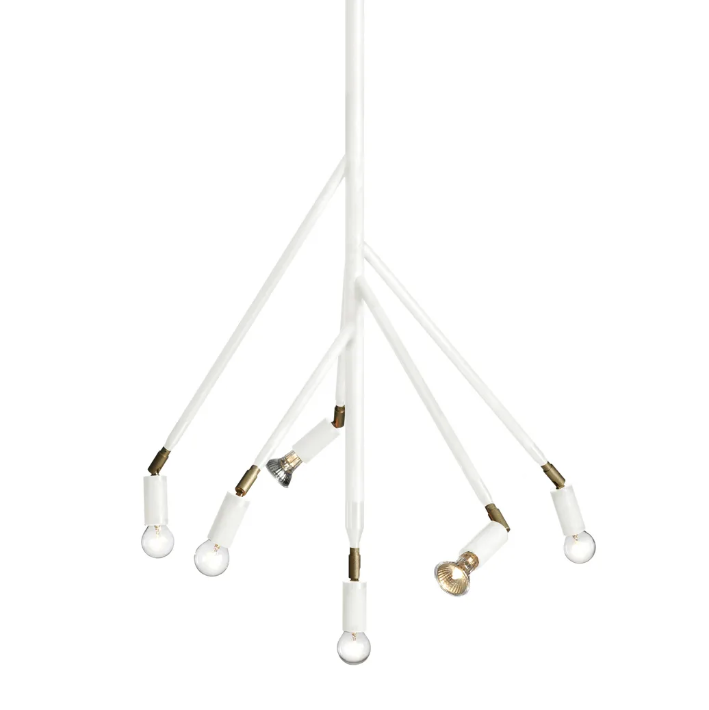 Kvist taklampe stor, hvit Örsjö Belysning