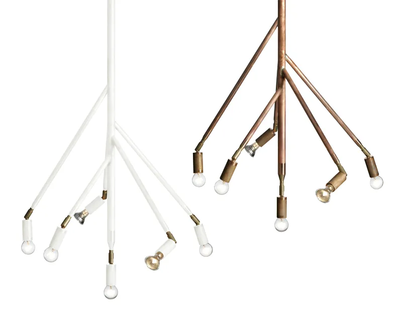 Kvist taklampe stor, hvit Örsjö Belysning