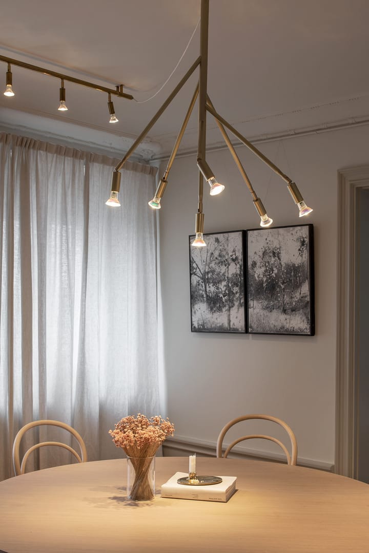 Kvist taklampe stor, rå kobber Örsjö Belysning