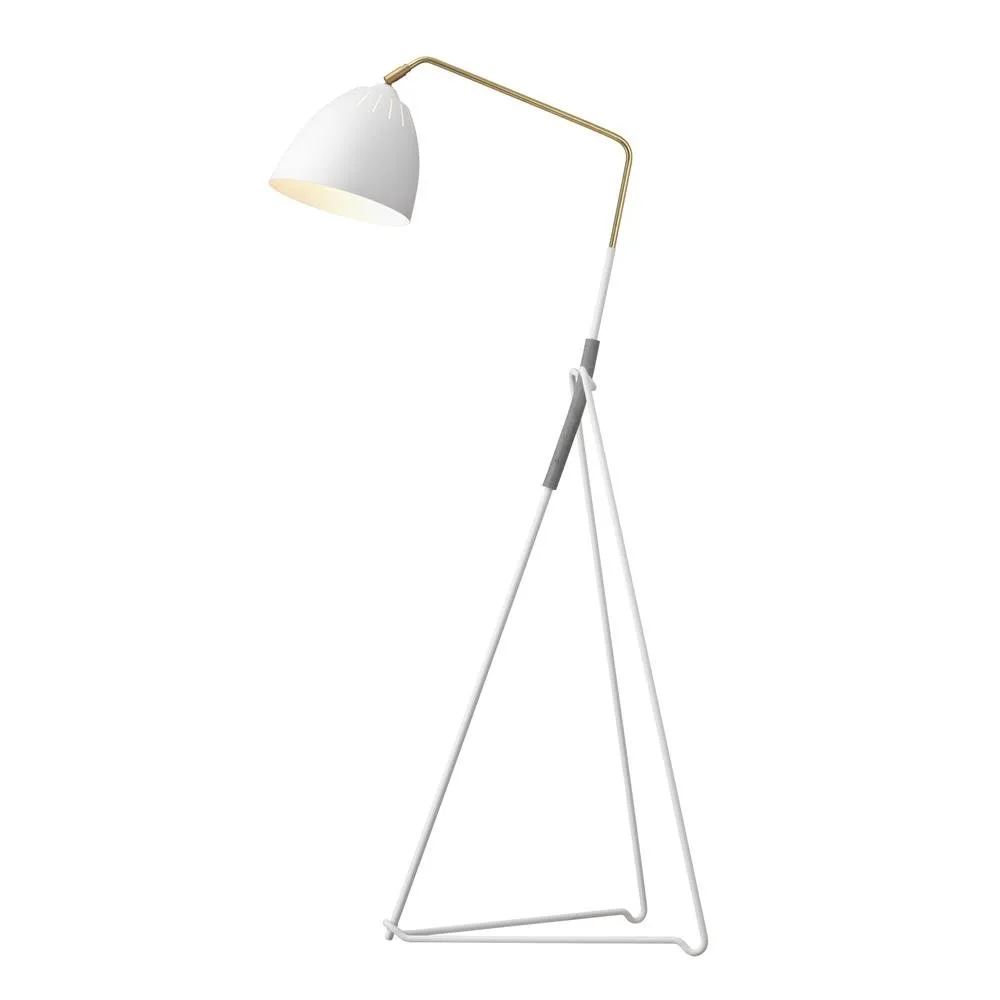 Lean gulvlampe, hvit Örsjö Belysning