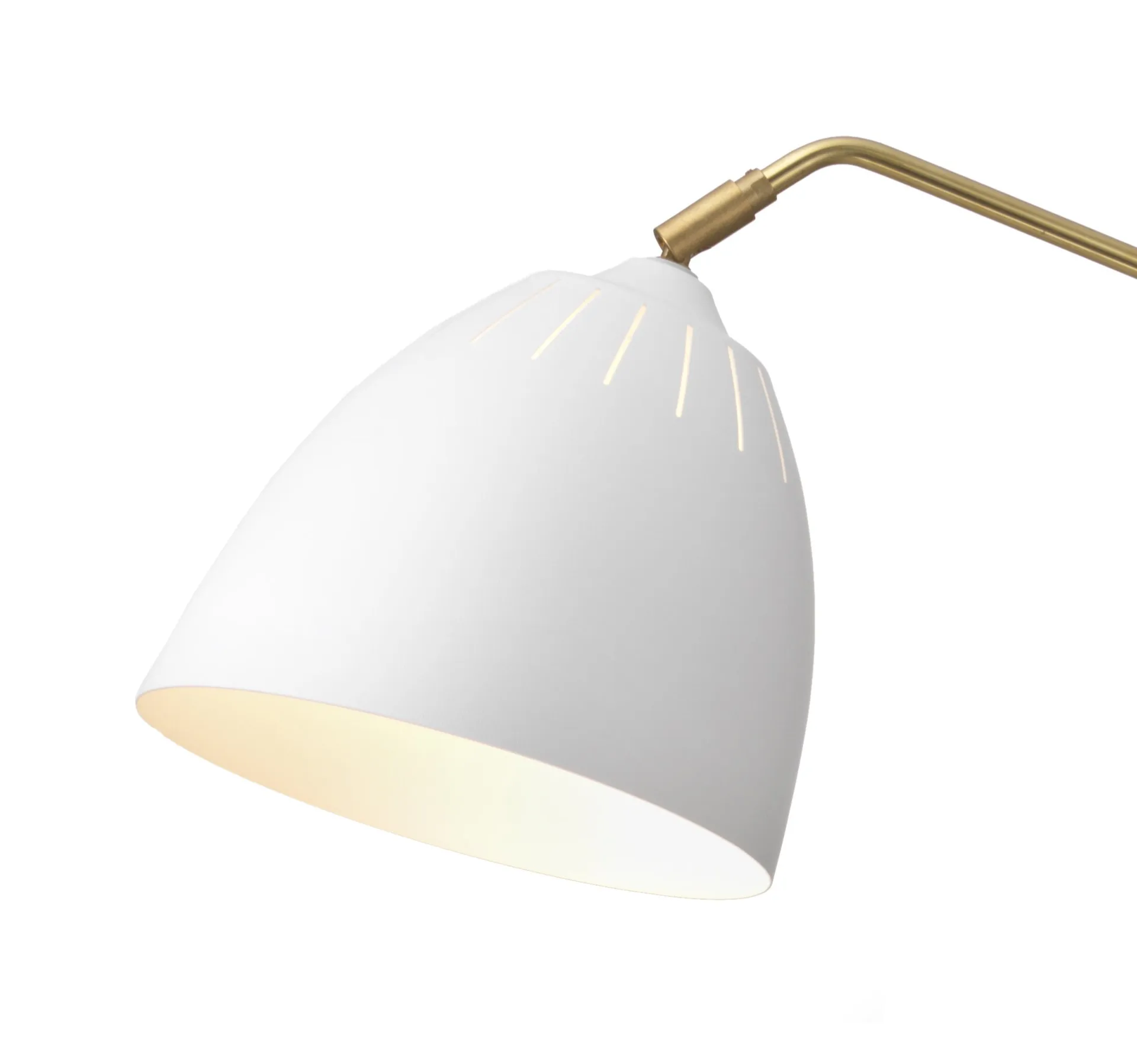 Lean gulvlampe, hvit Örsjö Belysning