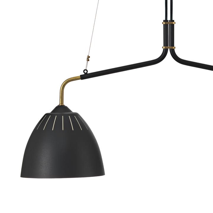 Lean taklampe, svart Örsjö Belysning