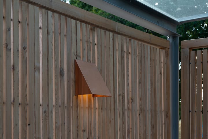 Oxid utendørslampe vegg, Kobber Örsjö Belysning