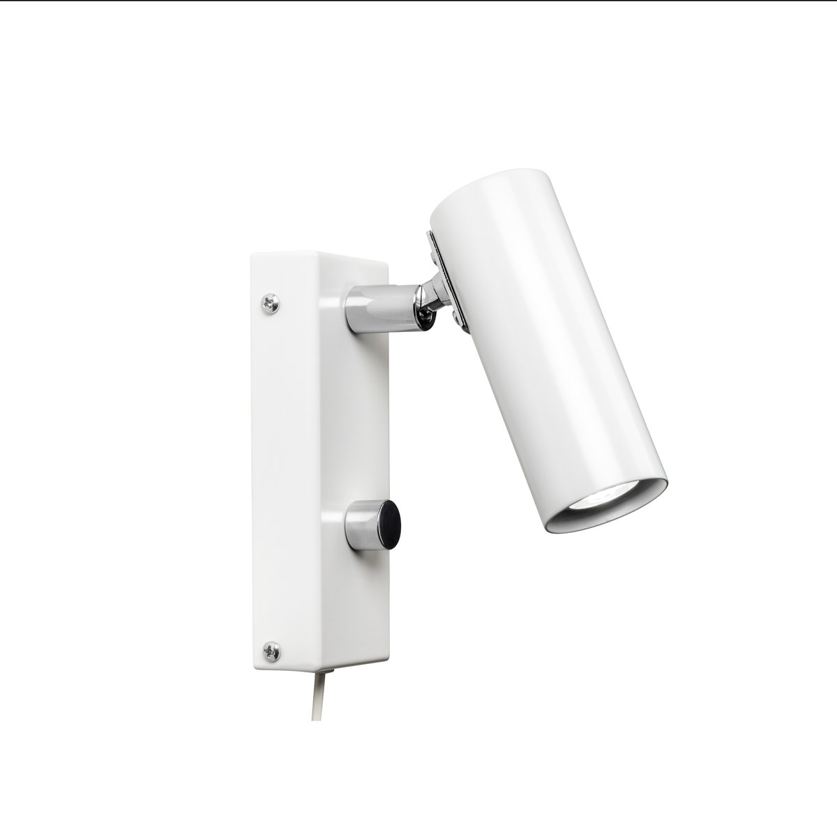 Örsjö Belysning Puck leselampe Hvit | Skandinavisk Design | Vegglamper | Hvit