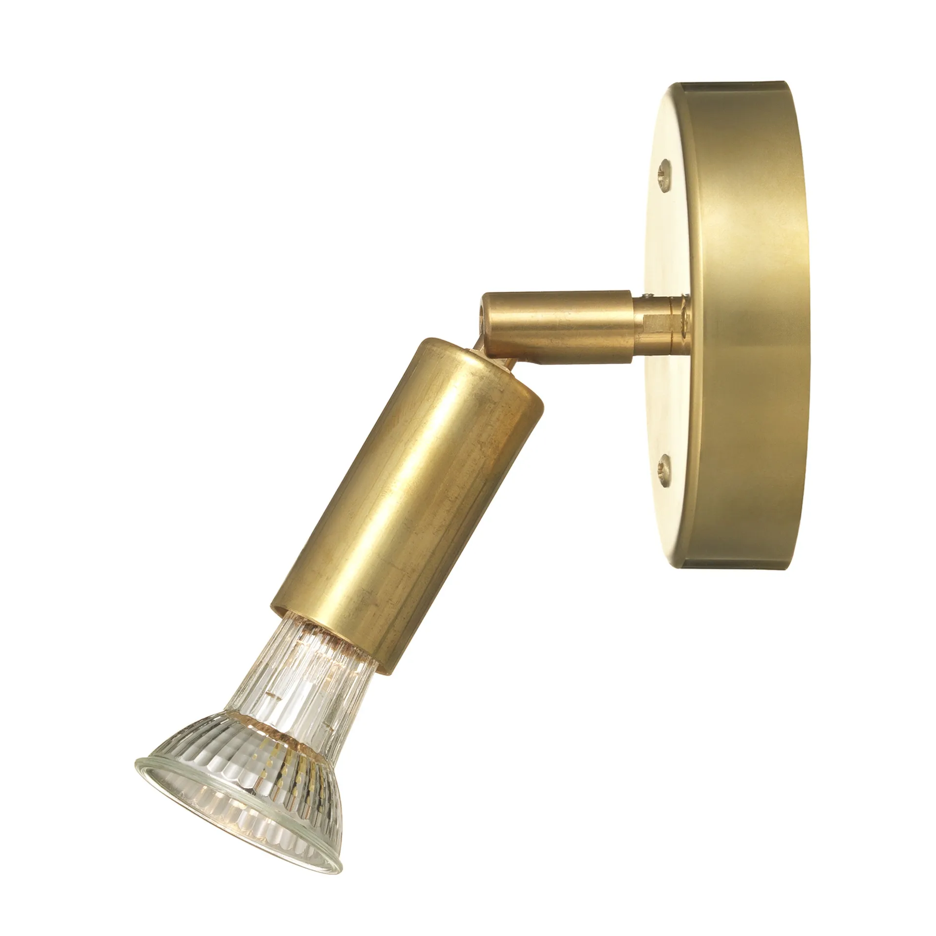 Star 1 vegglampe, rå messing Örsjö Belysning