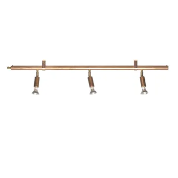 Star 3 vegg- og taklampe - Rå kobber, 100 cm - Örsjö Belysning