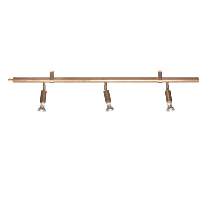 Star 3 vegg- og taklampe - Rå kobber, 100 cm - Örsjö Belysning