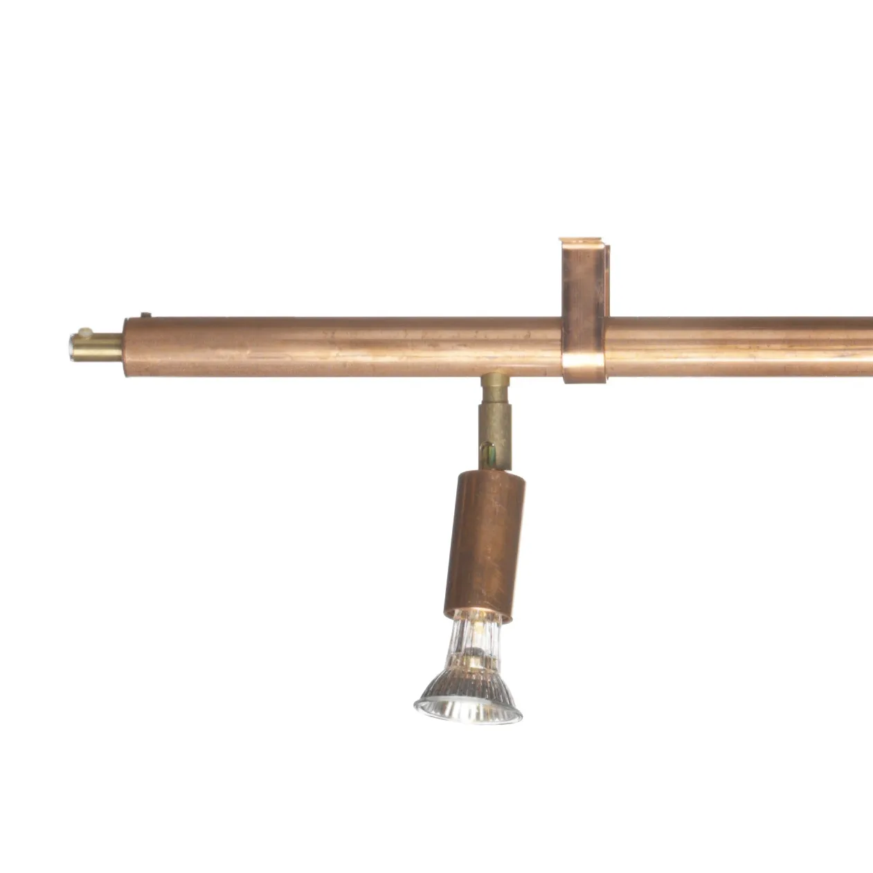 Star 3 vegg- og taklampe, Rå kobber, 100 cm Örsjö Belysning