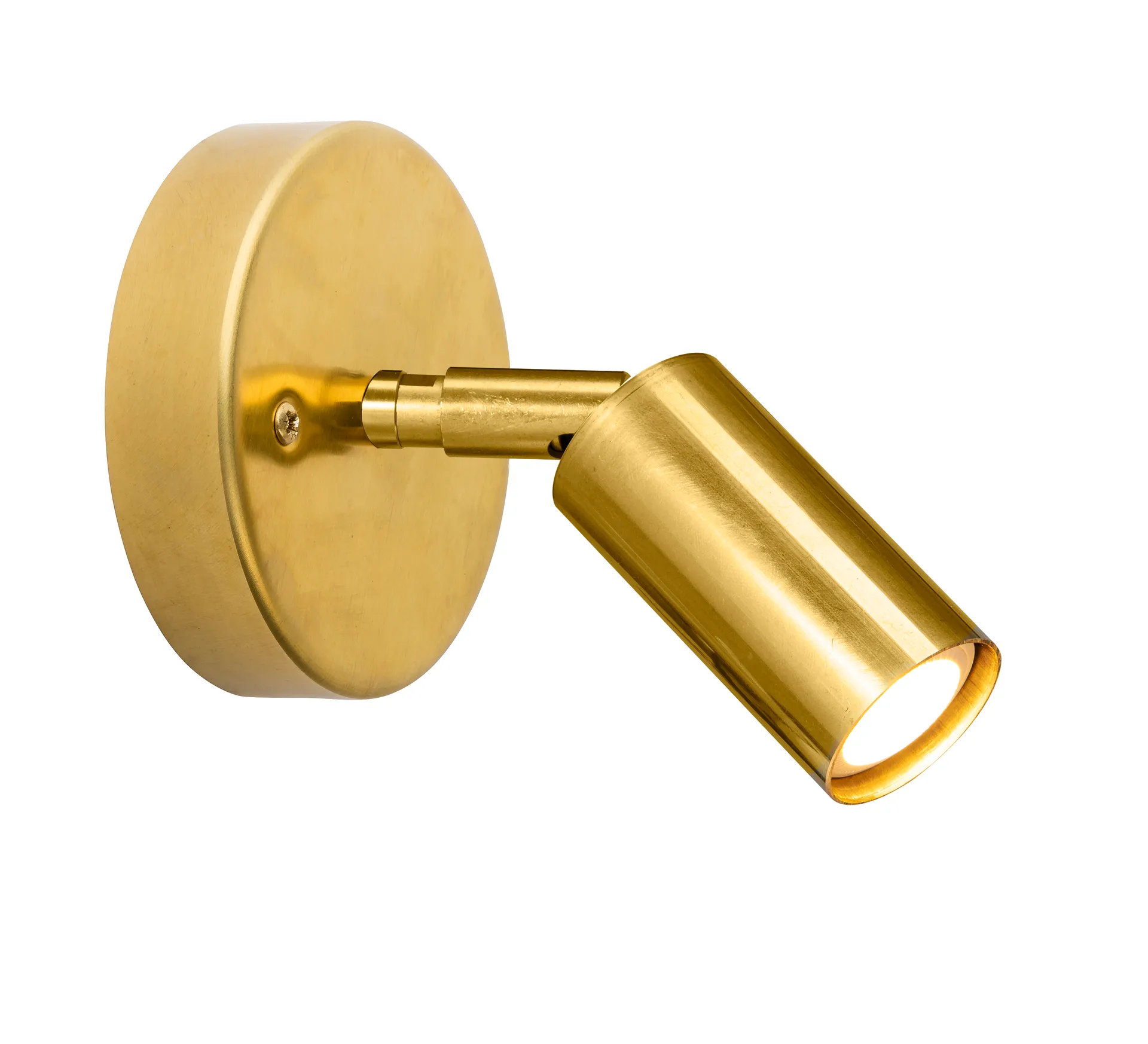 Starlight 1 tak-/vegglampe fast montering, Rå messing Örsjö Belysning