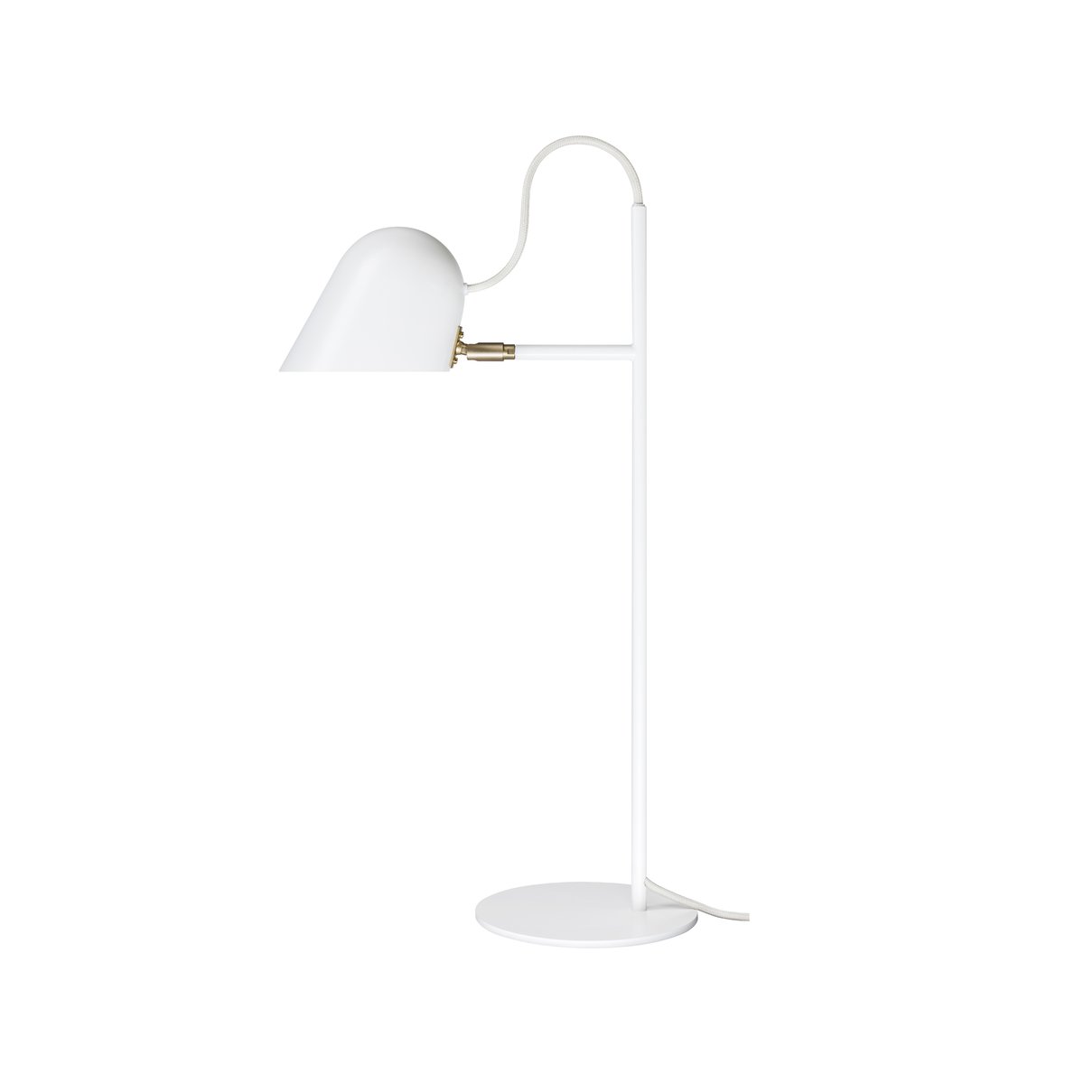Bilde av Örsjö Belysning Streck bordlampe Hvit varm grå tekstilledning