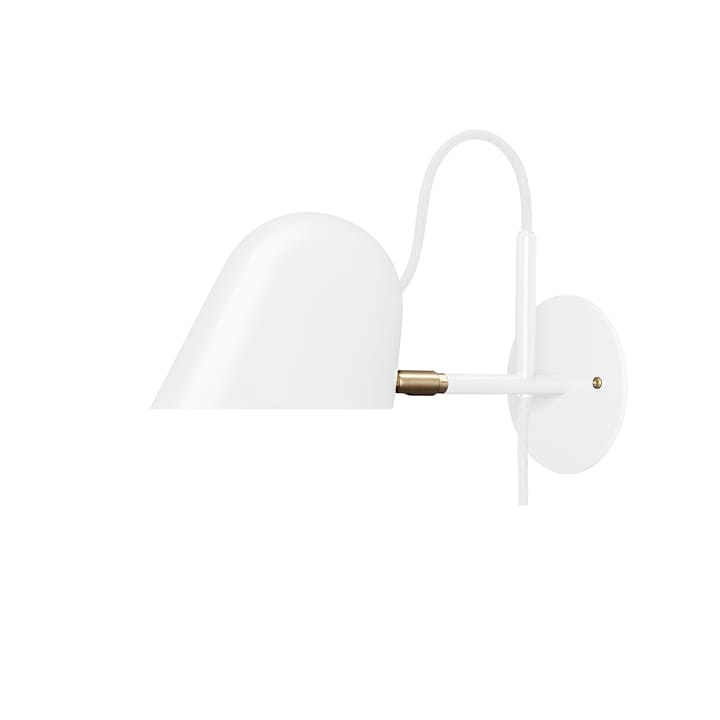 Streck vegglampe - Hvit, ledning - Örsjö Belysning