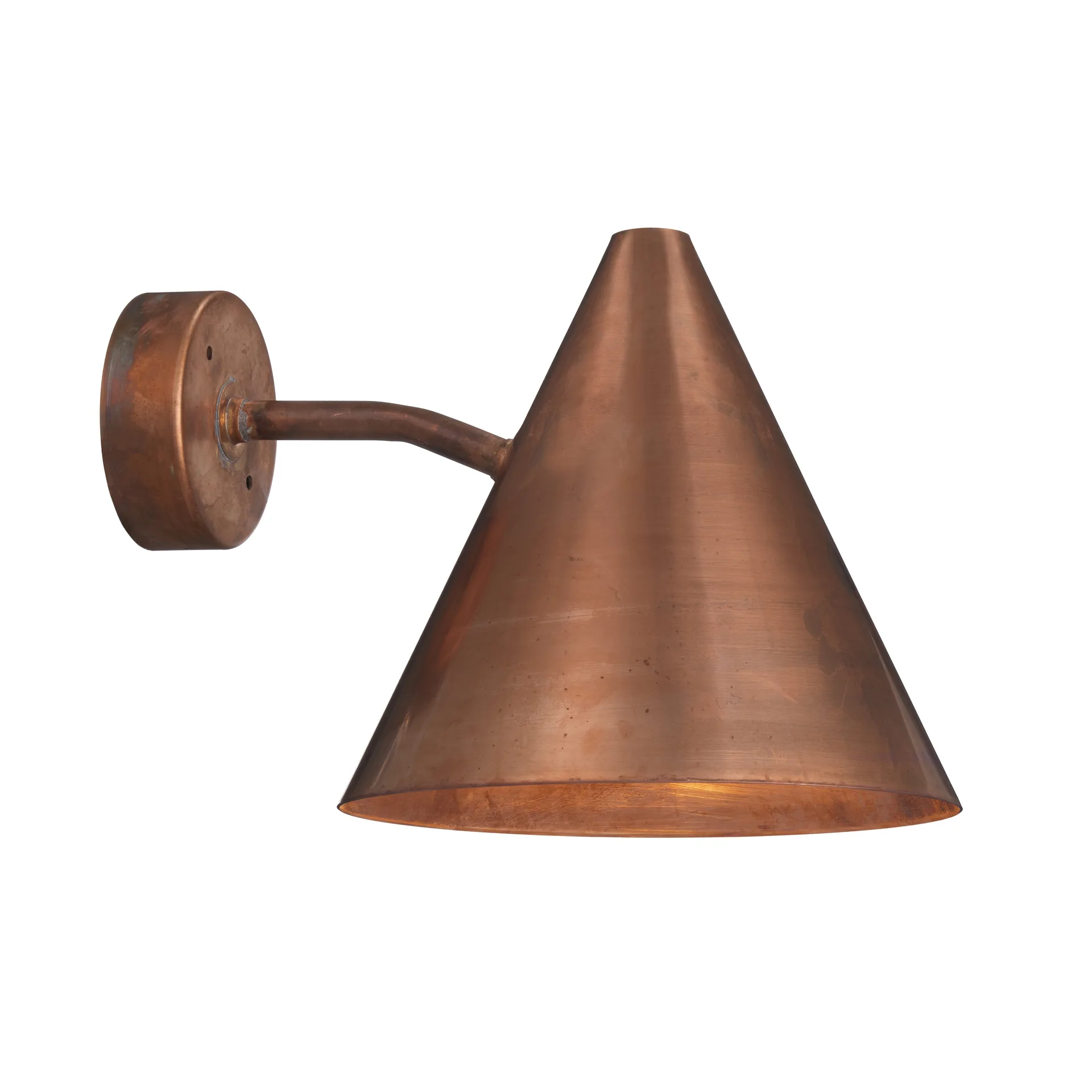 Tratten vegglampe, Rå kobber, Ø24x22,5 cm Örsjö Belysning