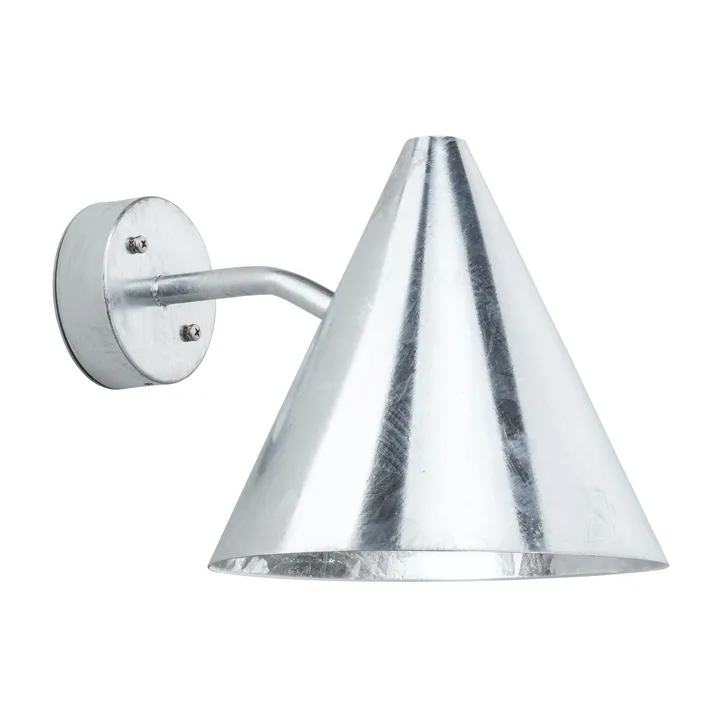 Tratten vegglampe - Varmgalvanisert stål, Ø24x22,5 cm - Örsjö Belysning