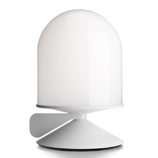 Vinge bordlampe - hvit struktur med hvit ledning - Örsjö Belysning