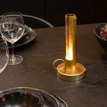 Visir bordlampe - ubehandlet messing - Örsjö Belysning