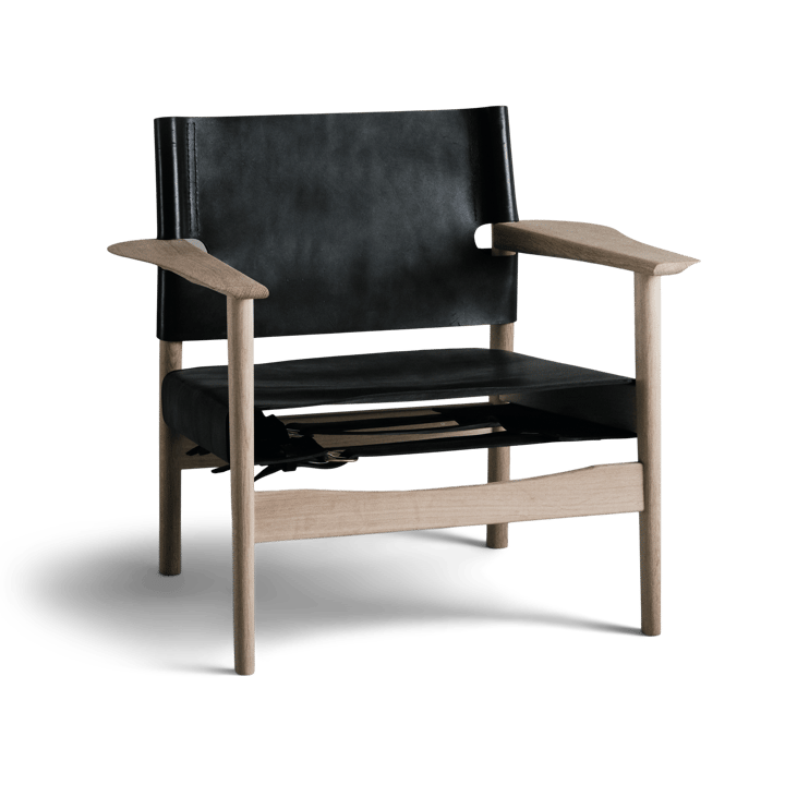 Autumn Chair lenestol såpebehandlet eikestativ - Svart - OX Denmarq