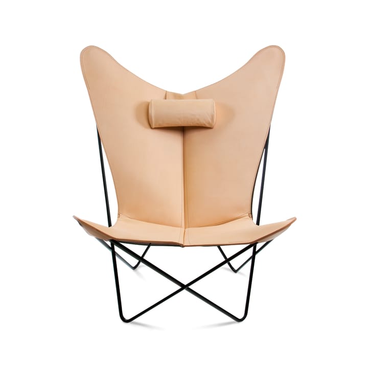 KS Chair flaggermusstol - Skinn nature, sort stativ - OX Denmarq