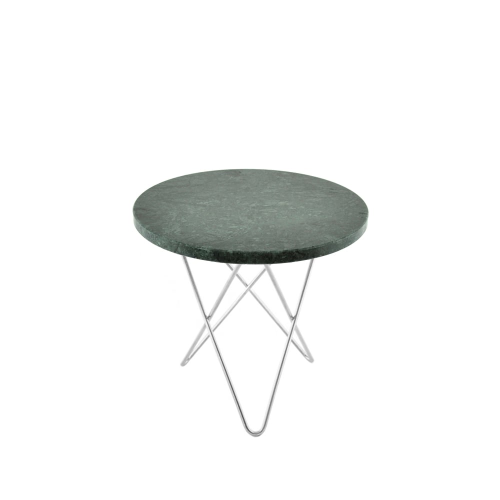 Bilde av OX Denmarq Mini O Table salongbord Marmor indio rustfritt stativ