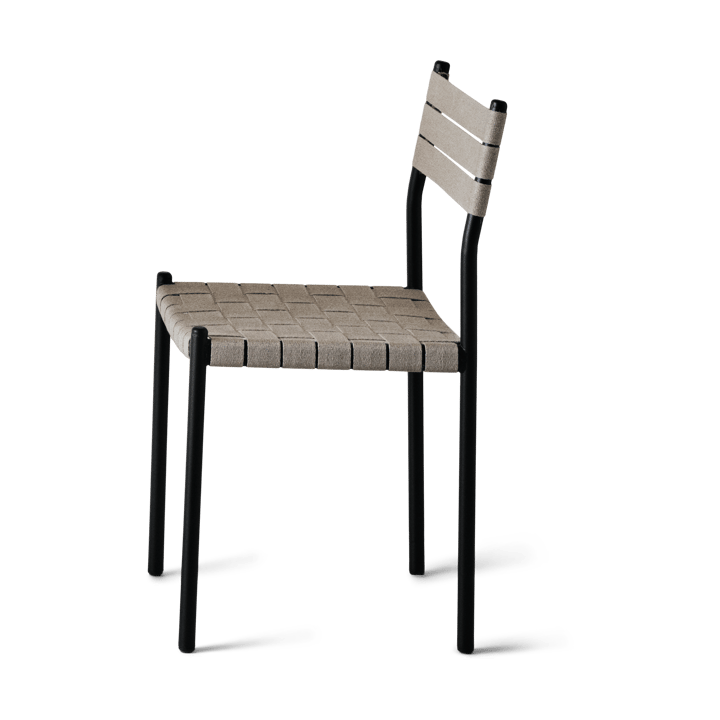 Nettan Chair Black frame stol - Naturvev - OX Denmarq