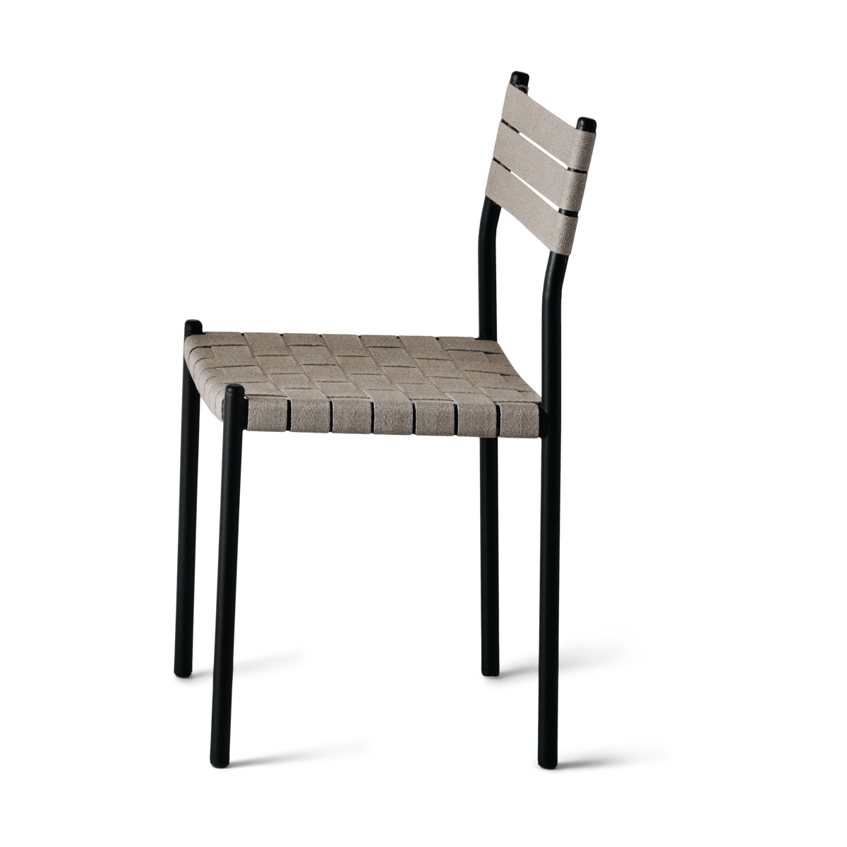 OX Denmarq Nettan Chair Black frame stol Naturvev | Skandinavisk Design | Stoler | Beige