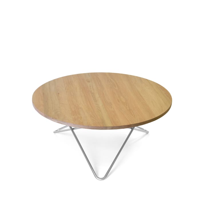 O Table salongbord - Eik mattlakkert, rustfritt stativ - OX Denmarq