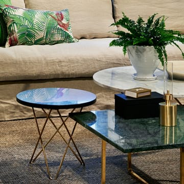 O Table salongbord - marmor brun, rustfritt stativ - OX Denmarq