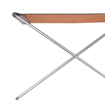 OX Stool krakk - Skinn cognac, rustfritt stål - OX Denmarq