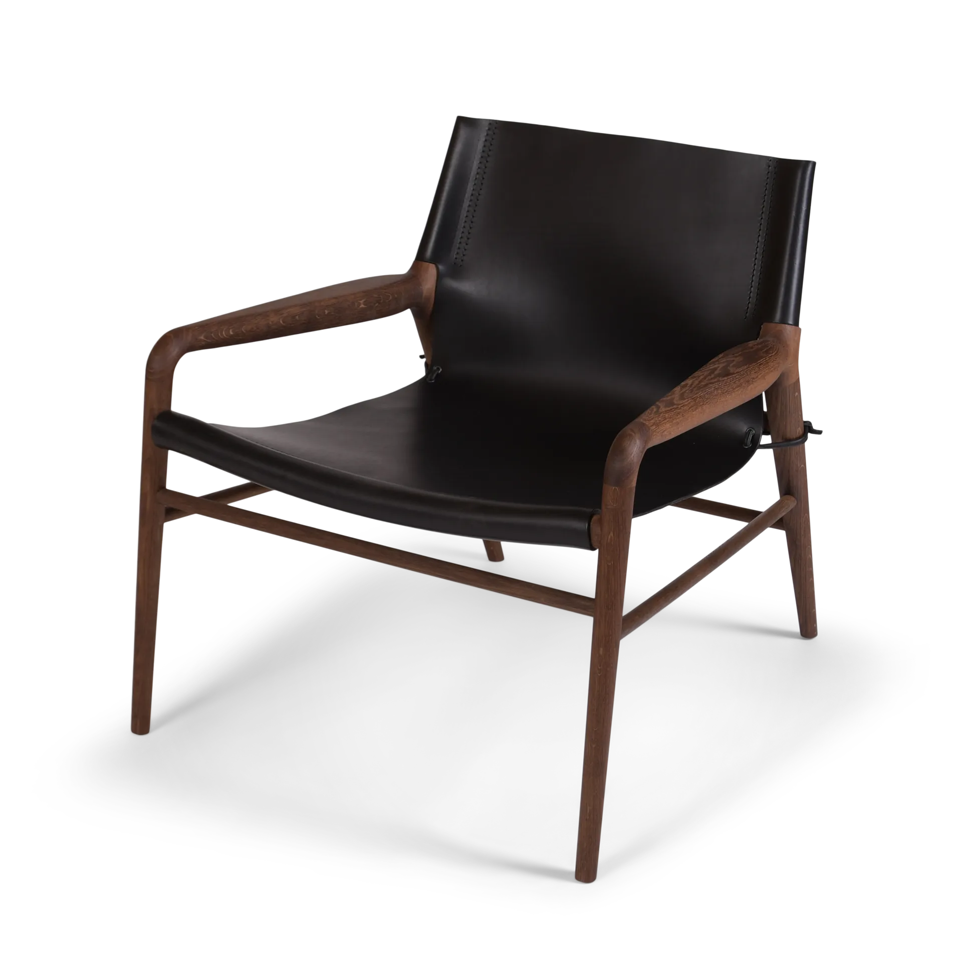 Rama Chair lenestol smoked oak, Black OX Denmarq