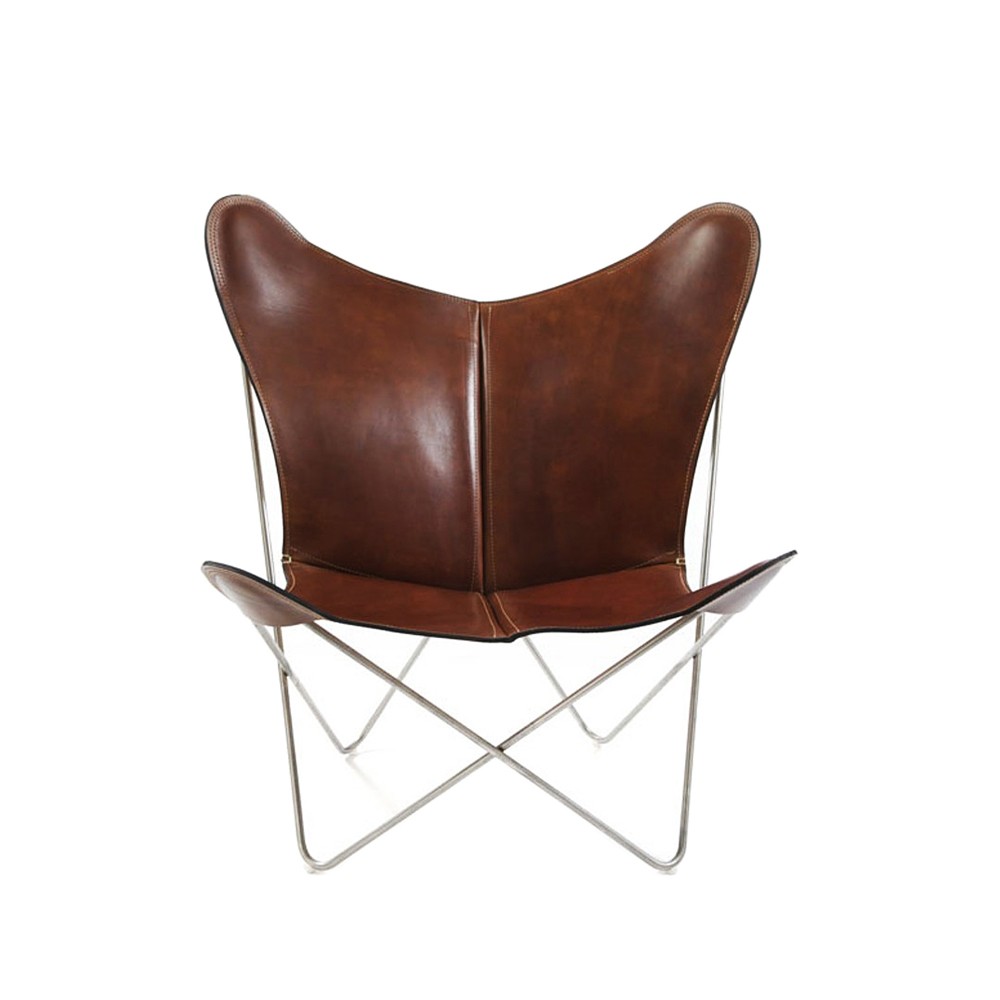 OX Denmarq Trifolium flaggermusstol Skinn cognac