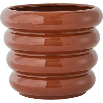 Awa krukke stor Ø 25,7 cm - Shiny Caramel - OYOY